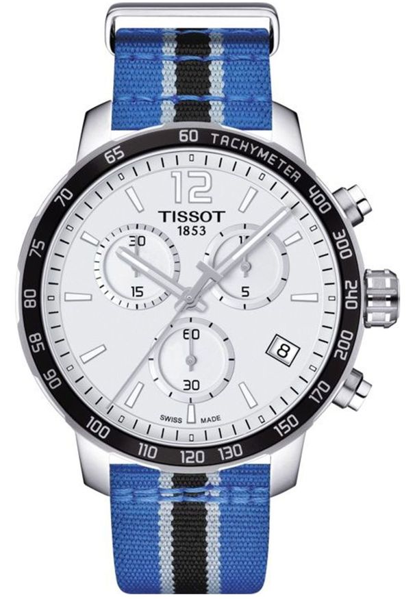 TISSOT - Zegarek Tissot Zegarek Męski Tissot T095.417.17.037.26 Srebrzysty ( 42 mm)