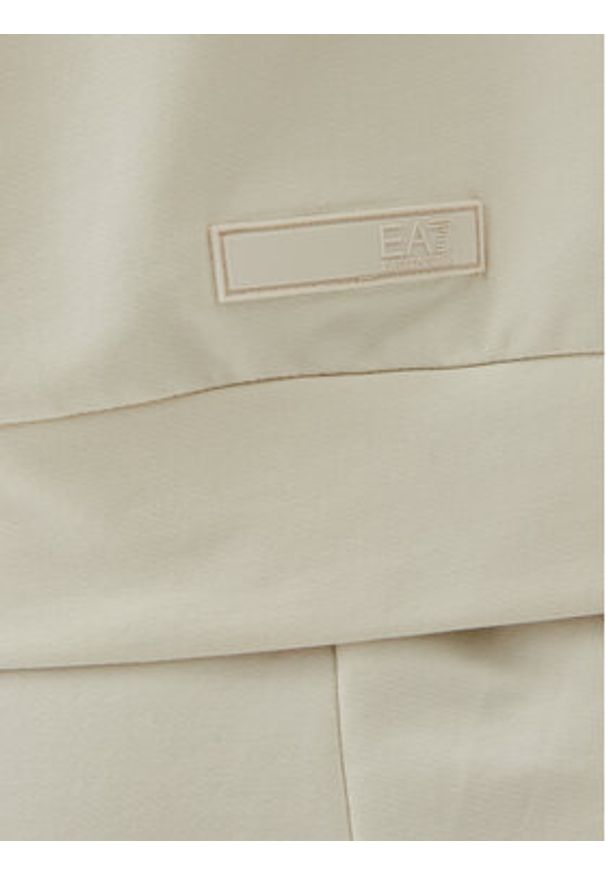 EA7 Emporio Armani Bluza 7W000479 AF13135 U1112 Beżowy Regular Fit. Kolor: beżowy. Materiał: bawełna