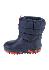Buty Crocs Classic Neo Puff Boot Toddler Jr 207683-410 niebieskie. Wysokość cholewki: przed kolano. Kolor: niebieski. Materiał: syntetyk, guma. Szerokość cholewki: normalna #5