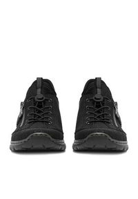 Rieker Sneakersy CEO-L32F1-00 Czarny. Kolor: czarny. Materiał: materiał #2