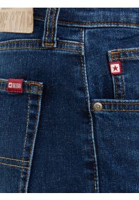 Big-Star - Jeansy męskie z prostą nogawką granatowe Ronald 315. Okazja: na co dzień. Stan: obniżony. Kolor: niebieski. Styl: casual, vintage, klasyczny, elegancki #3