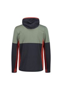 Bluza męska CMP Zip Hood. Kolor: zielony. Materiał: polar. Sport: turystyka piesza #2