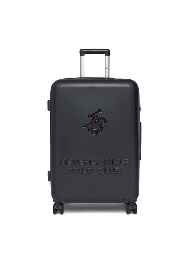Walizka średnia Beverly Hills Polo Club. Kolor: niebieski