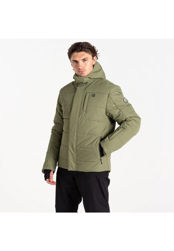 DARE 2B - Męska kurtka Camber. Kolor: zielony. Materiał: materiał. Sezon: zima. Sport: narciarstwo