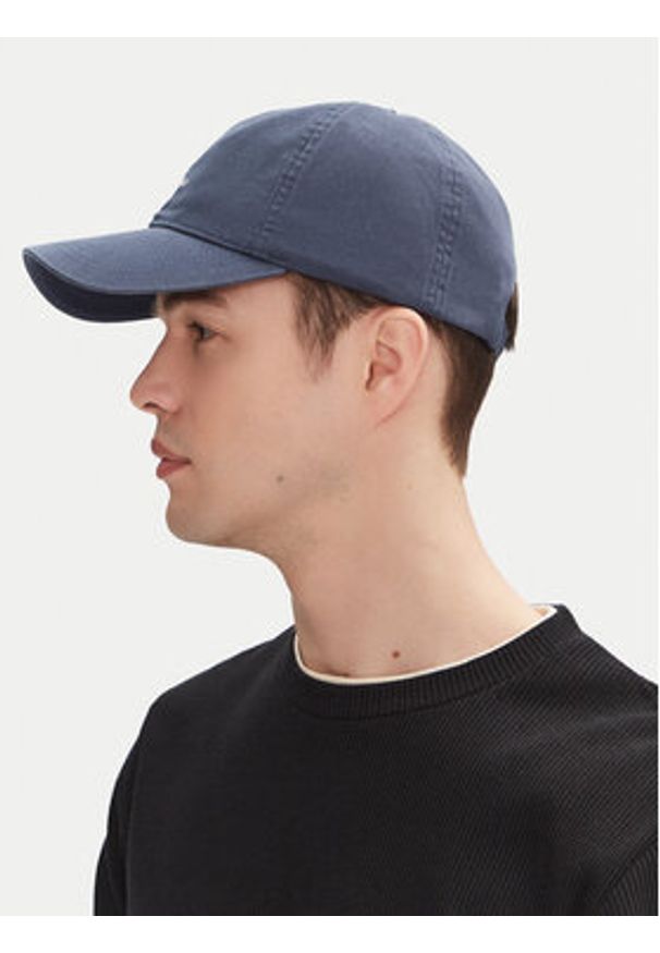 Barbour Czapka z daszkiem Cascade MHA0274BU74 Niebieski. Kolor: niebieski. Materiał: materiał, bawełna