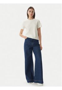 Calvin Klein Jeans T-Shirt SS 20s LV044G200G Kremowy Regular Fit. Kolor: kremowy. Materiał: bawełna #4
