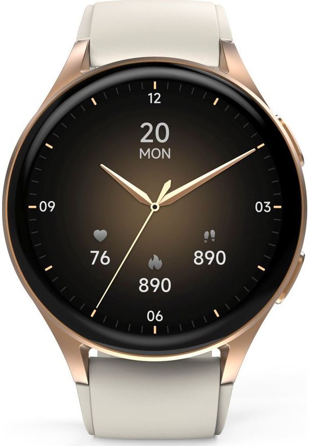 hama - Smartwatch Hama 8900 Beżowy (001786130000). Rodzaj zegarka: smartwatch. Kolor: beżowy