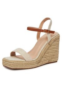 DeeZee Espadryle LWSB42-2 Beżowy. Kolor: beżowy. Materiał: materiał #6