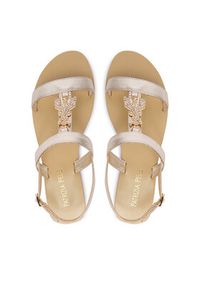 Patrizia Pepe Sandały PPJ402.27 Złoty. Kolor: złoty. Materiał: skóra #7