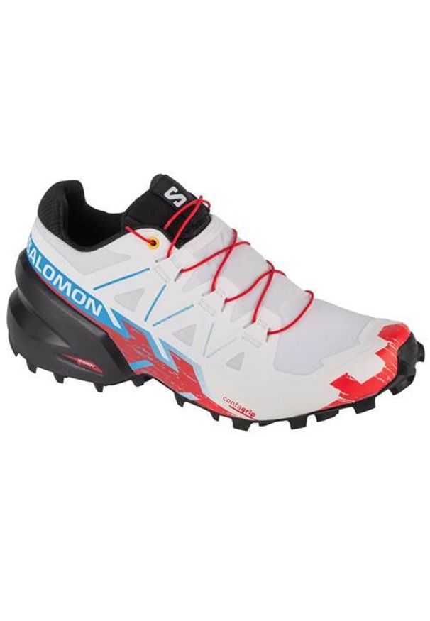 salomon - Buty do biegania damskie Salomon Speedcross 6. Kolor: wielokolorowy. Materiał: materiał, syntetyk. Szerokość cholewki: normalna. Model: Salomon Speedcross