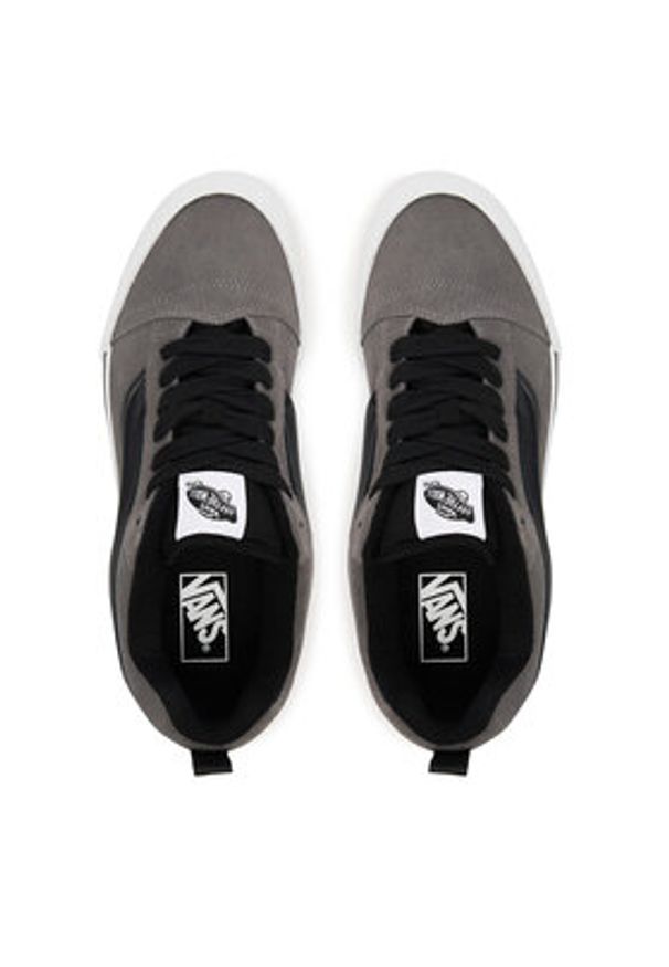 Vans Tenisówki Knu Skool VN000DAJPWT1 Szary. Kolor: szary. Materiał: materiał
