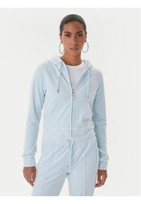Juicy Couture Bluza Madison JCWAS225306 Błękitny Slim Fit. Kolor: niebieski. Materiał: syntetyk #1