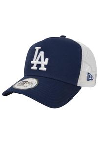 Czapki New Era Model Clean Trucker Losdod Kolor Niebieski. Kolor: biały, wielokolorowy, niebieski. Materiał: tkanina