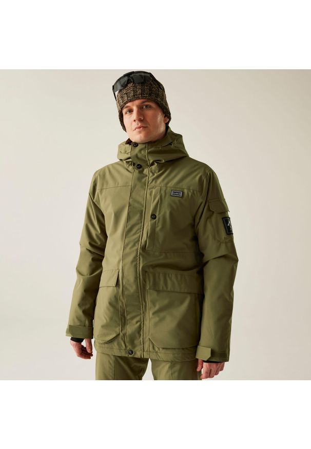 DARE 2B - Kurtka narciarska męska z membraną Twin Tip Dare 2b. Kolor: zielony. Materiał: tkanina. Sezon: zima. Sport: narciarstwo