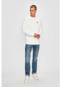 adidas Originals - Bluza ED6208 ED6208-WHT/BLK. Okazja: na co dzień. Kolor: biały. Materiał: dzianina. Długość rękawa: raglanowy rękaw. Styl: casual #2