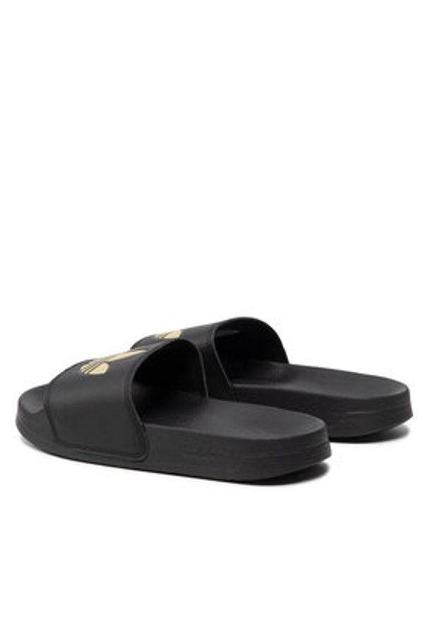Adidas - adidas Klapki adilette Lite W GZ6196 Czarny. Kolor: czarny. Materiał: skóra
