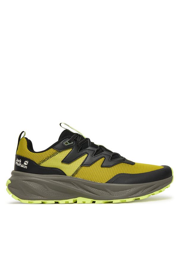 Trekkingi Jack Wolfskin. Kolor: żółty. Sport: turystyka piesza