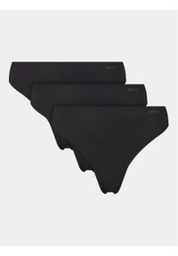 DKNY Komplet stringów DK5026BP3 Czarny. Kolor: czarny. Materiał: syntetyk #1