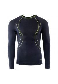 Hi-tec - Koszulka termoaktywna Hi-Tec Ikar Top, męska, Rozmiar M. Materiał: poliester, nylon, dzianina, skóra, materiał, elastan. Sport: narciarstwo, wspinaczka #1