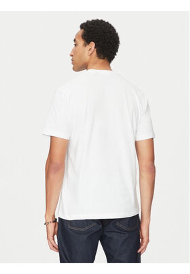 Just Cavalli T-Shirt 78OAHT14 Biały Regular Fit. Kolor: biały. Materiał: bawełna
