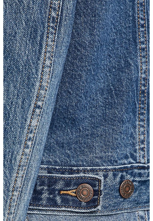 Levi's® - Levi's - Kurtka jeansowa. Okazja: na co dzień, na spotkanie biznesowe. Kolor: niebieski. Materiał: jeans. Styl: biznesowy, casual