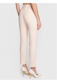 Marciano Guess Spodnie materiałowe 1BGB11 9653Z Różowy Slim Fit. Kolor: różowy. Materiał: materiał, syntetyk