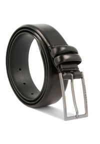 BOSS - Boss Pasek Męski Carmello 50239979 90 Czarny. Kolor: czarny. Materiał: skóra
