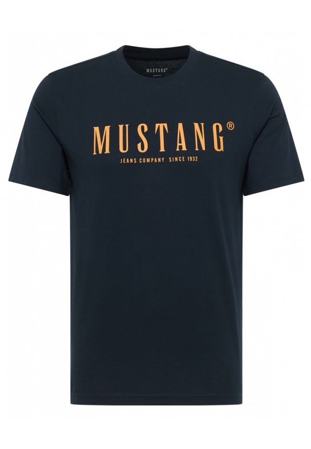 Męski T-Shirt Mustang Style Austin Dark Sapphire 1016853 4136