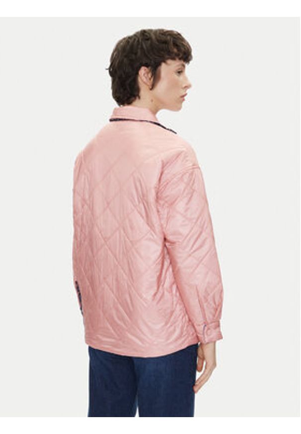 Pepe Jeans Kurtka przejściowa Fleur Daily PL402499 Kolorowy Oversize. Materiał: syntetyk. Wzór: kolorowy