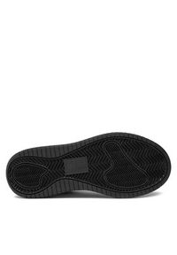 Tommy Jeans Sneakersy Tjw Retro Basket Patent Ltr EN0EN02499 Czarny. Kolor: czarny. Materiał: skóra