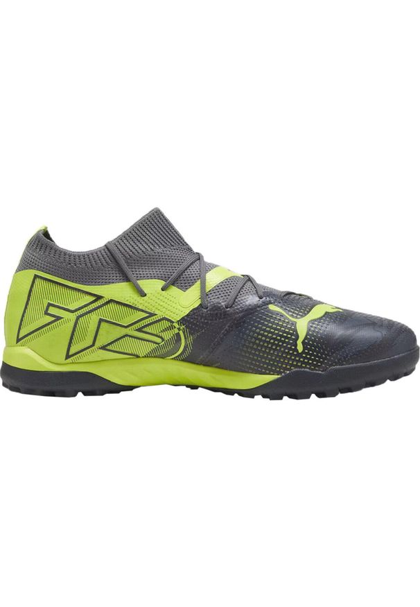 Buty piłkarskie uniseks Puma Future 7 Match Rush TT. Kolor: szary, wielokolorowy, zielony. Sport: piłka nożna