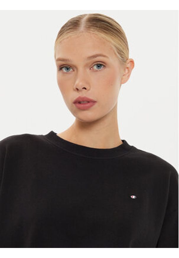 Champion Bluza 116254 Czarny Loose Fit. Kolor: czarny. Materiał: bawełna