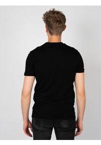 John Richmond T-Shirt | HMP25025TS | Mężczyzna | Czarny. Okazja: na co dzień. Kolor: czarny. Materiał: bawełna. Wzór: nadruk. Styl: casual #3