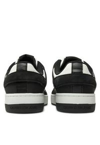 Calvin Klein Jeans Sneakersy Basket Cupsole Low Ml Mix YW0YW01579 Czarny. Kolor: czarny. Materiał: skóra