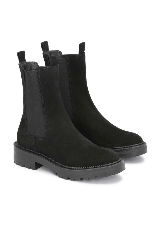 Sztyblety Kazar Chrissy 65911-02-00 Black. Kolor: czarny