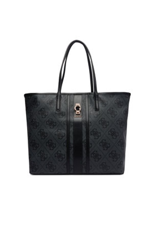 Guess Torebka Erenia HWSO78 38240 Szary. Kolor: szary. Materiał: skórzane