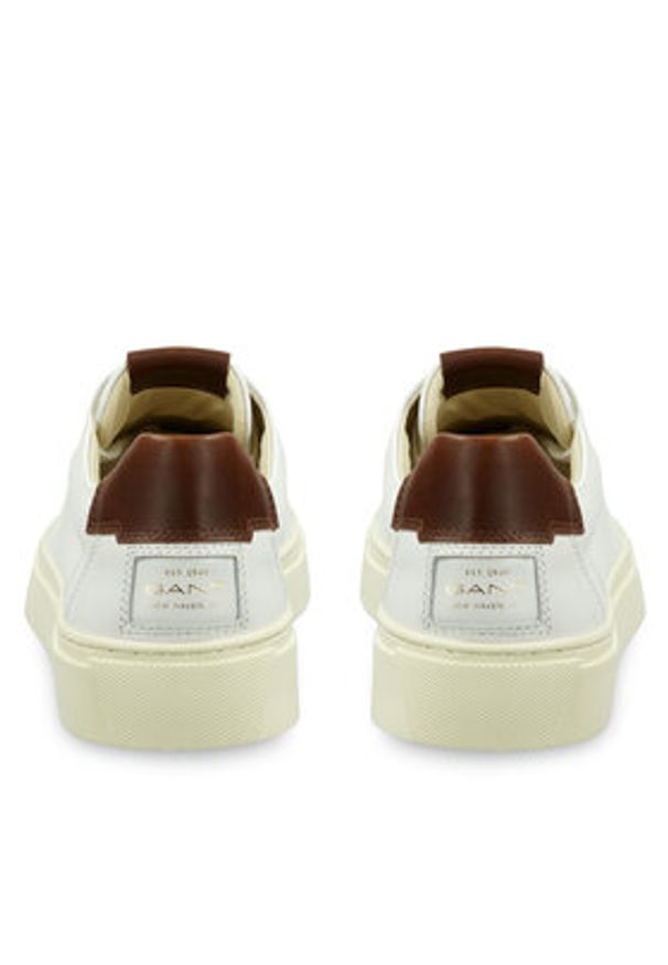 GANT - Gant Sneakersy 30631889 Biały. Kolor: biały. Materiał: skóra