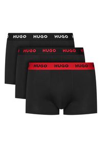 Hugo - HUGO Komplet 3 par bokserek Trunk Triplet Pack 50532611 Szary. Kolor: szary. Materiał: bawełna