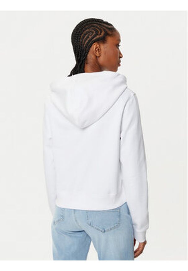 Guess Bluza W5RQ29 K68I4 Biały Regular Fit. Kolor: biały. Materiał: bawełna