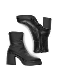 Jenny - JENNY Botki CEO-HY58560S-1 Czarny. Kolor: czarny. Materiał: syntetyk, materiał #4