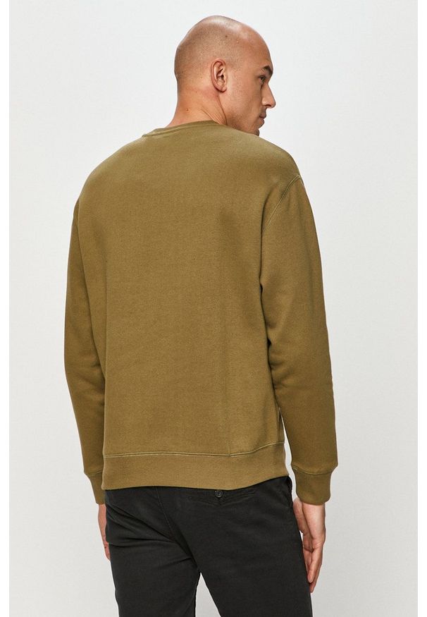 Kappa - Bluza. Okazja: na co dzień. Kolor: zielony. Styl: casual