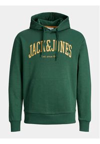 Jack & Jones - Jack&Jones Bluza Josh 12236513 Zielony Standard Fit. Kolor: zielony. Materiał: syntetyk, bawełna