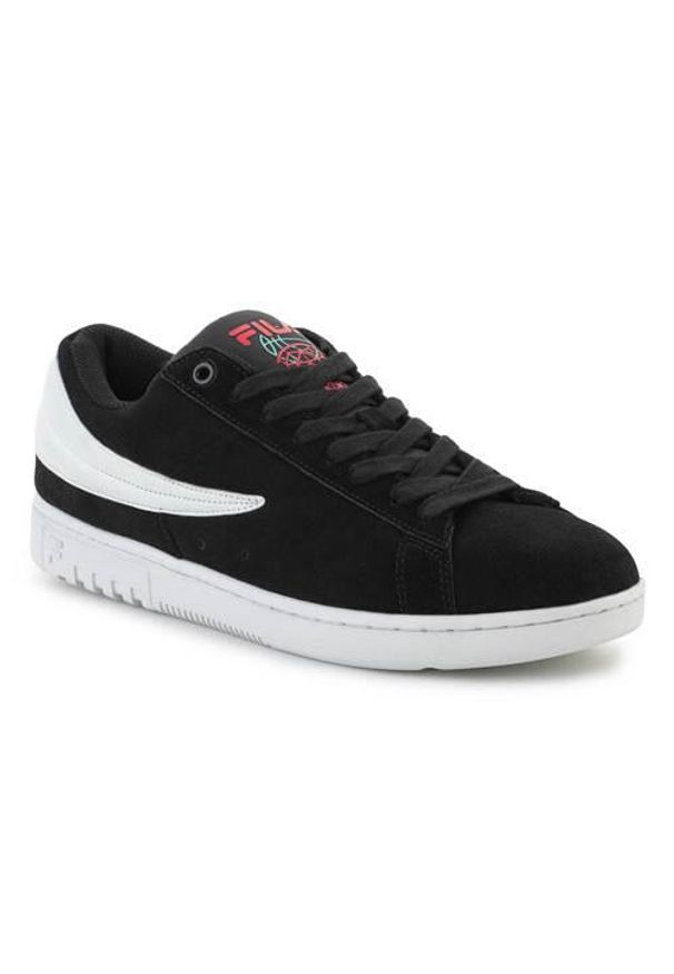 Buty do chodzenia męskie Fila Highflyer S. Zapięcie: sznurówki. Kolor: czarny. Materiał: materiał, syntetyk. Szerokość cholewki: normalna. Sport: turystyka piesza