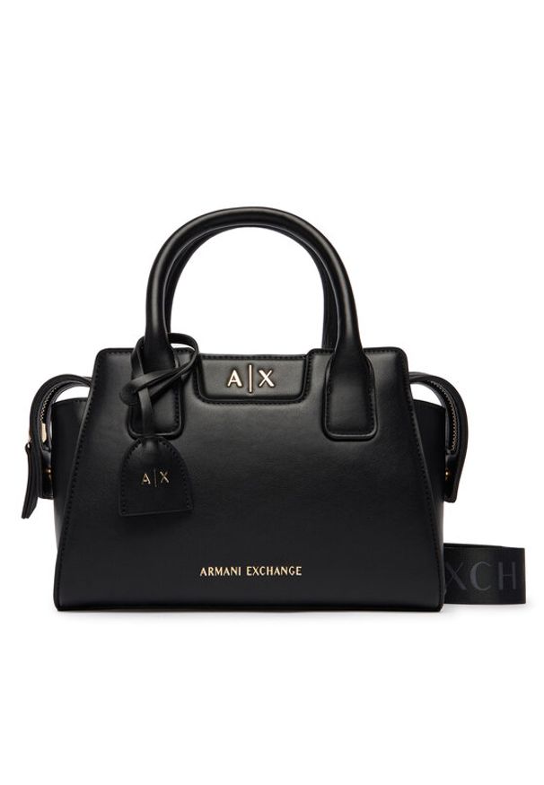 Armani Exchange Torebka XW002159 AF19892 UC001 Czarny. Kolor: czarny. Materiał: skórzane