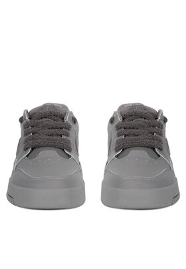 Champion Sneakersy ZN80 LOW BOUCLET S11701-ES017 Szary. Kolor: szary. Materiał: skóra