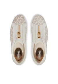 MICHAEL Michael Kors Sneakersy Keaton Zip Slip On 43R4KTFP2B Écru. Zapięcie: bez zapięcia. Materiał: materiał #5