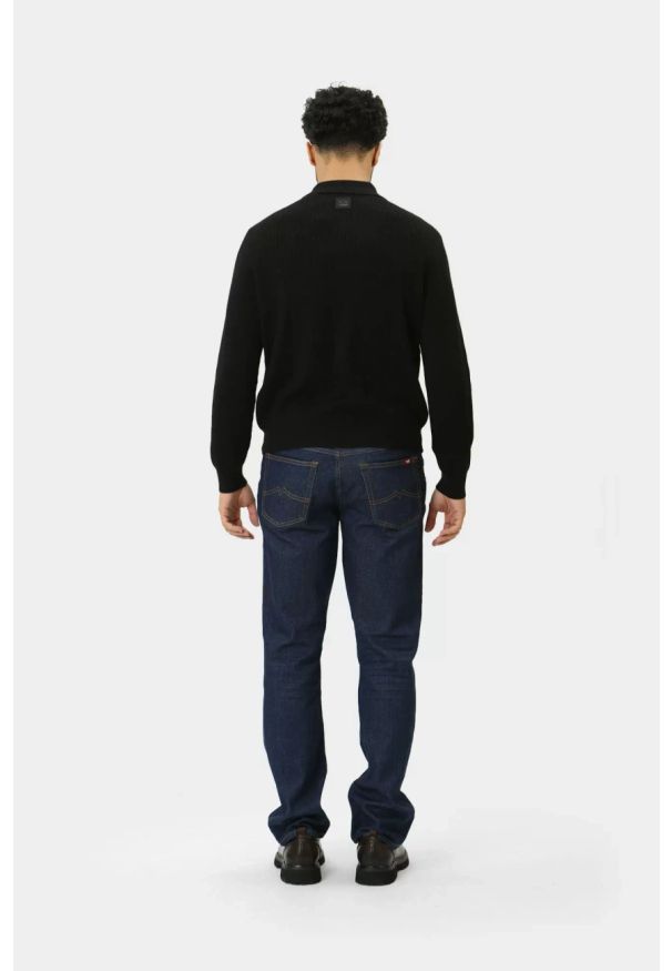 Mustang - MUSTANG TRAMPER STRAIGHT MĘSKIE SPODNIE JEANSOWE JEANSY DŻINSY DENIM BLUE 1015514 5000 940