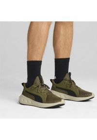 Puma - Buty do biegania SOFTRIDE Carson PUMA Olive Black Desert Dust Green Beige. Kolor: wielokolorowy, czarny, beżowy, zielony