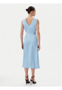 Rinascimento Sukienka koktajlowa CFC0122928003 Błękitny Regular Fit. Kolor: niebieski. Materiał: syntetyk. Styl: wizytowy #2