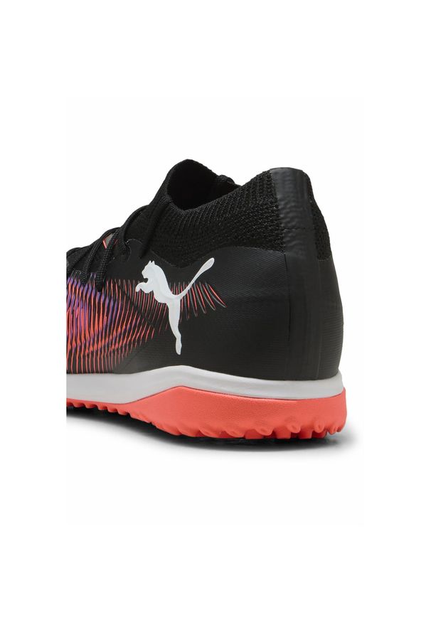 Puma - Buty piłkarskie FUTURE 8 MATCH TT PUMA Black White Glowing Red. Zapięcie: sznurówki. Kolor: biały, czerwony, wielokolorowy, czarny. Materiał: guma, materiał, syntetyk, tkanina. Szerokość cholewki: normalna. Sport: piłka nożna